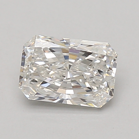 0.87 carat radiant lab-grown diamond