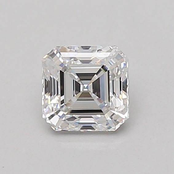 0.70 carat asscher lab-grown diamond