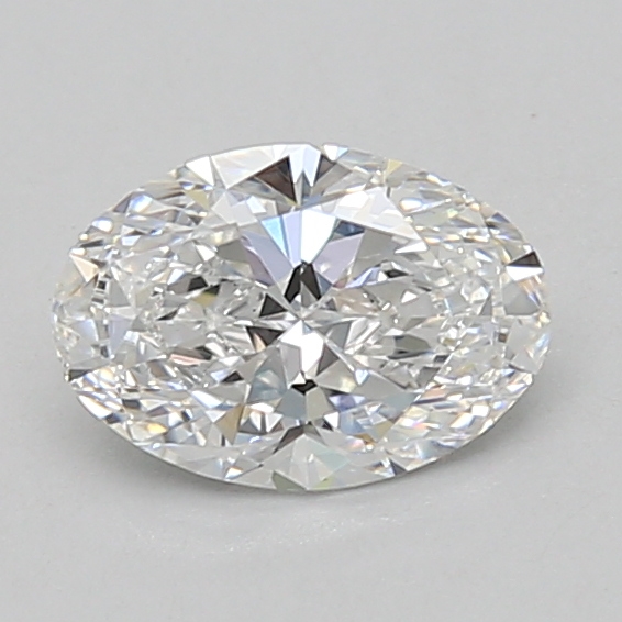 0.92 carat oval lab-grown diamond