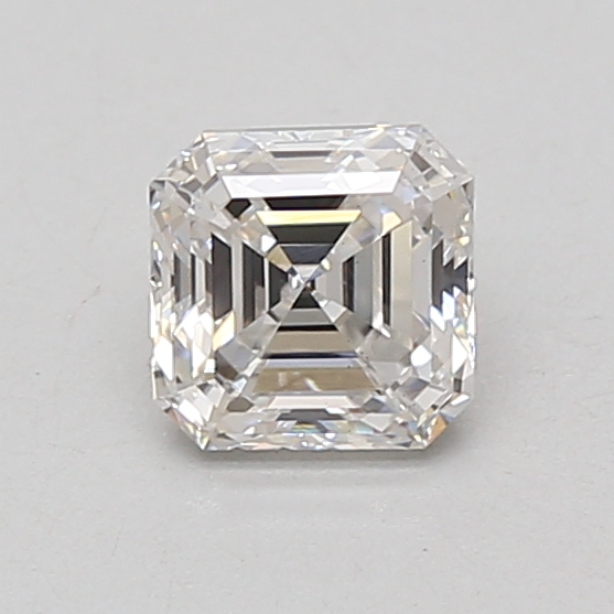 0.82 carat asscher lab-grown diamond