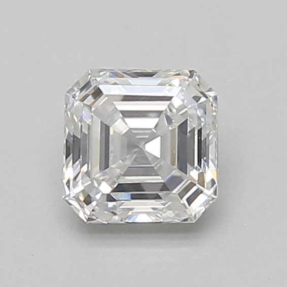 0.83 carat asscher lab-grown diamond