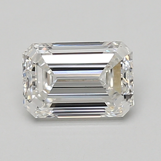 0.91 carat emerald lab-grown diamond