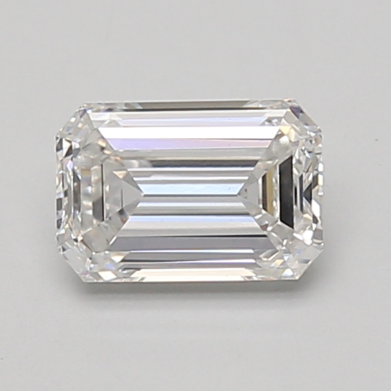 0.91 carat emerald lab-grown diamond