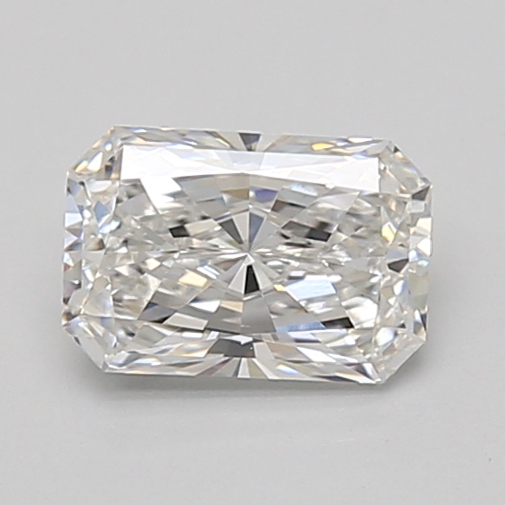 0.97 carat radiant lab-grown diamond