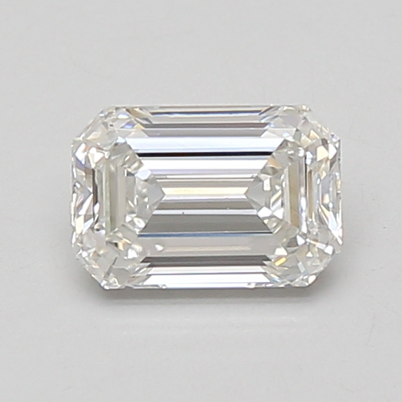 0.86 carat emerald lab-grown diamond