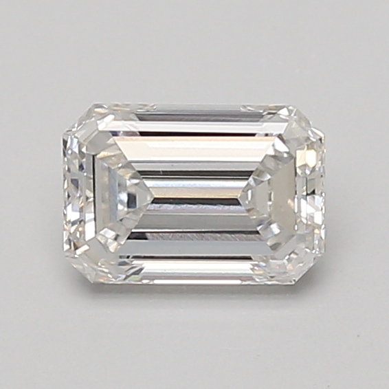 0.87 carat emerald lab-grown diamond