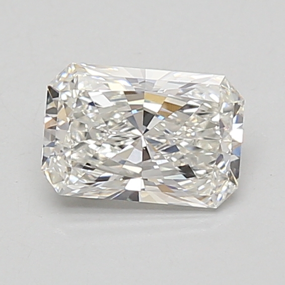 0.83 carat radiant lab-grown diamond