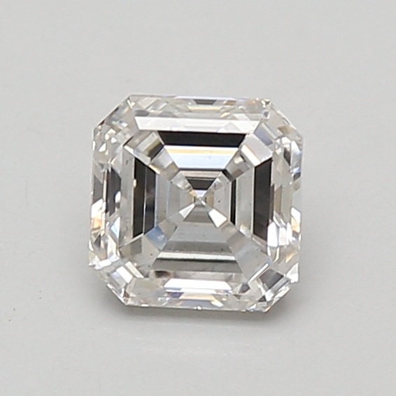 0.85 carat asscher lab-grown diamond