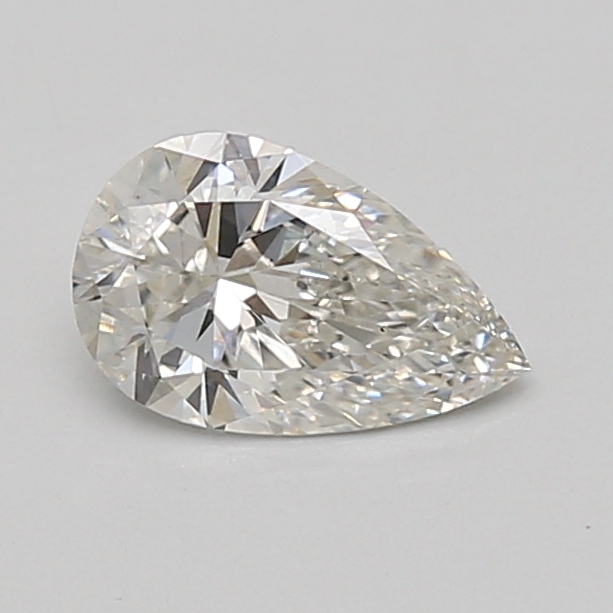 0.74 carat pear lab-grown diamond
