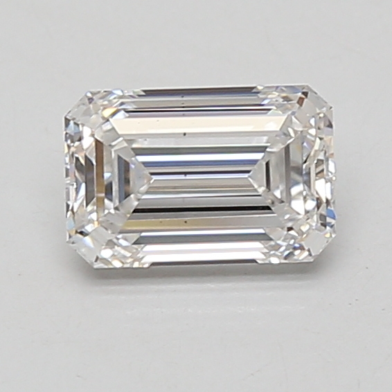 0.90 carat emerald lab-grown diamond