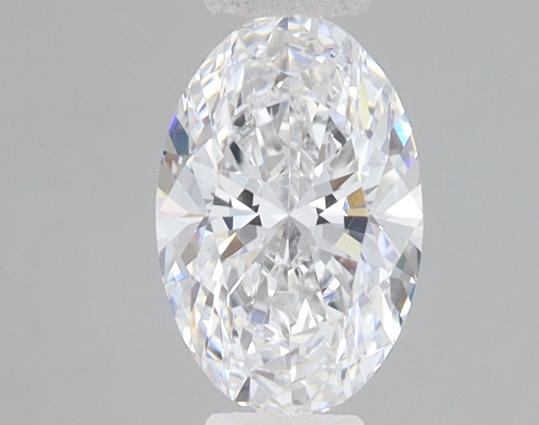 0.93 carat oval lab-grown diamond