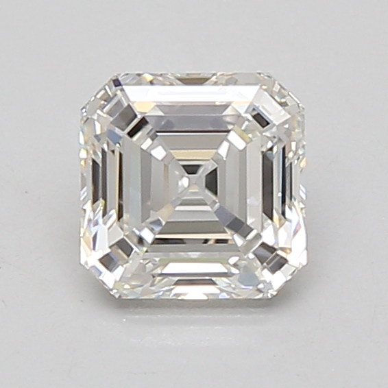 1.09 carat asscher lab-grown diamond