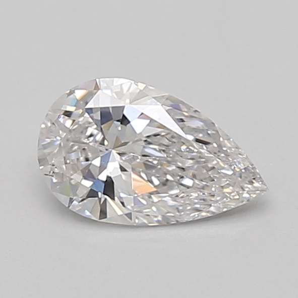 0.71 carat pear lab-grown diamond