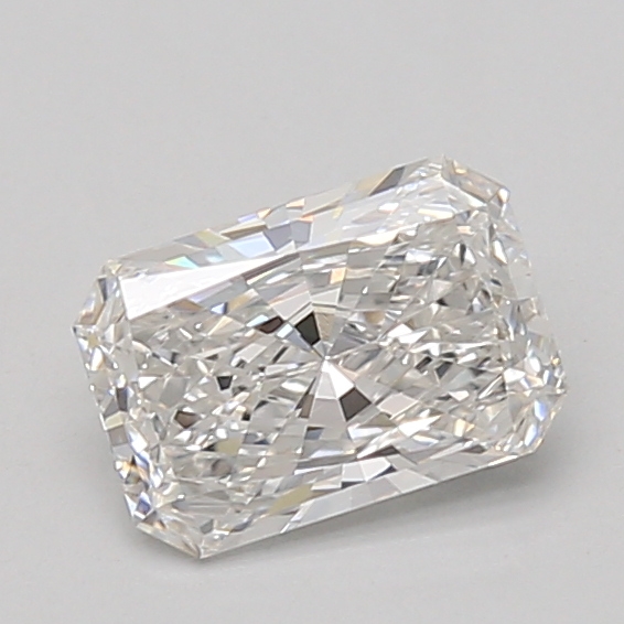 0.93 carat radiant lab-grown diamond