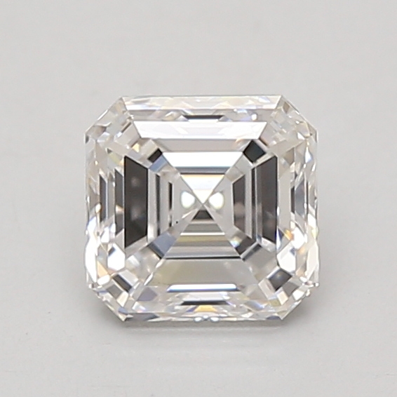1.08 carat asscher lab-grown diamond