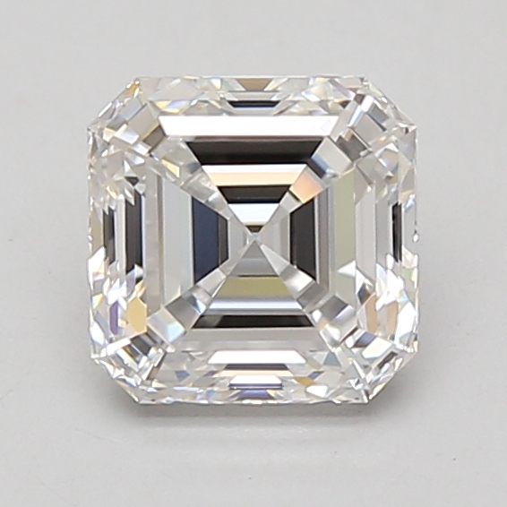 1.51 carat asscher lab-grown diamond